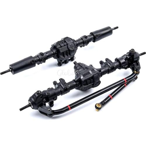 1:10 RC Rock Crawler Black color Axle,Axial SCX10 Ⅱ 90046 90047 AR44 Front Axle and Rear Axle