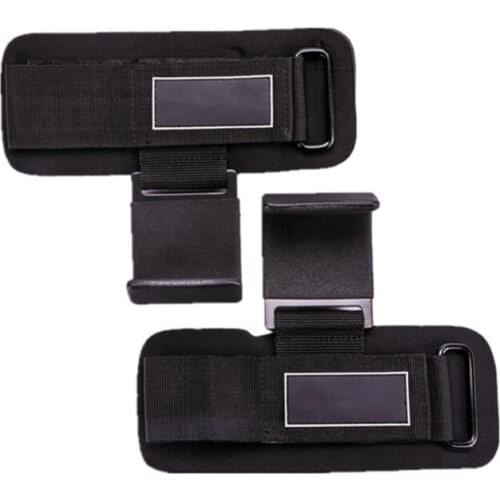 2 Pcs Fitness Exercise Booster Weight Lifting Hooks Horizontal Bar Pull-Up Help 448D