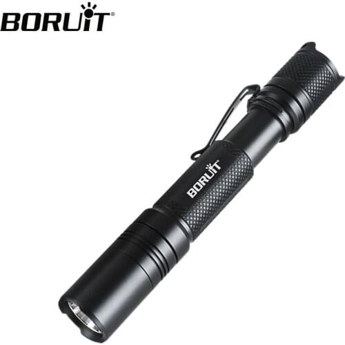 BORUiT BC25 CREE XPL LED Mini Medical Flashlight 550 Lumens 6-Mode IPX8 Torch Memory Function Lantern for Working EDC Camping