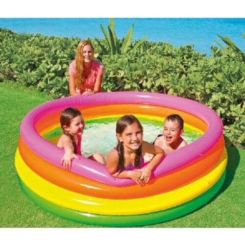 Child inflatabl kids pool baby swimming pool children inflatable bottom summer water play B31005