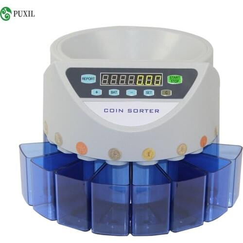 Electronic coin sorter SE-900 coin counting machine for most countries