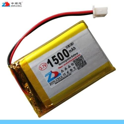 [ex] 3.7V 484251 1500mAh polymer battery 504050 story machine recorder Rechargeable Li-ion Cell