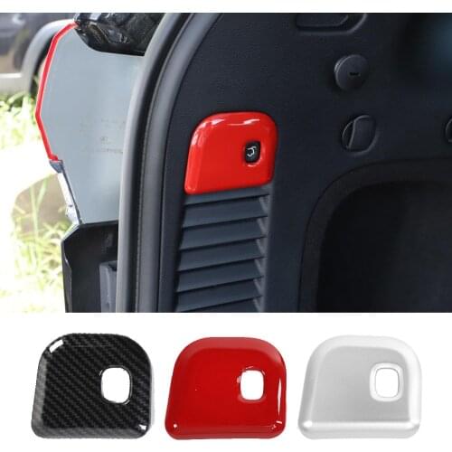 ABS Rear Door Electric Tailgate Switch Button Decoration Cover Trim for Dodge Durango 2011-2021 Interior Car Accessories