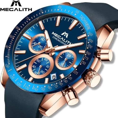 Megalith Mens Waterproof Watch