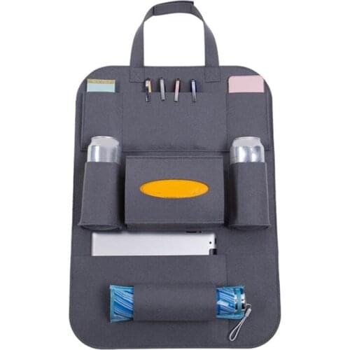 Car Seat Back Organizer Multi-Pocket Storage Bag Tablet Holder Automobiles Interior Accessory