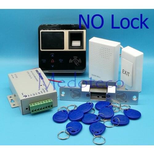 Full Kit Fingerprint & Rfid Card Access Control Fingerprint Door Access Control System Door Access Controller Door Lock M-F211