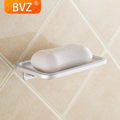 BVZ Aluminum sturdy Soap box Wall Attachment Soap Dish Bathroom Accessories bathroom organizer
