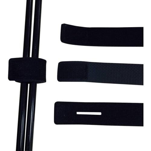 Fishing Accessories Reusable Tie Holder Fishing Rod Strap Suspenders Hook Loop Cord Belt Fishing Tackle