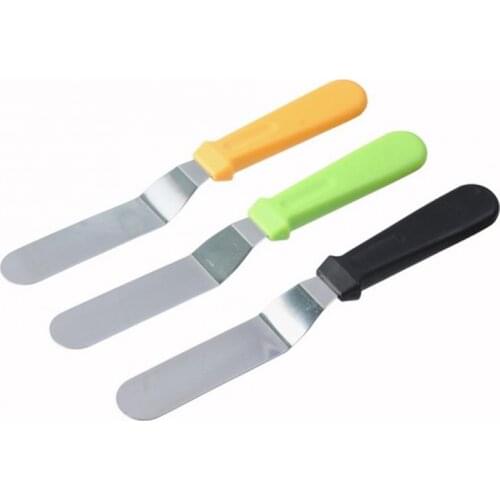 6Inch Stainless Steel Cake Spatula Butter Cream Icing Frosting Knife Smoother Kitchen Pastry Cake Decoration Tools Baking Cocina