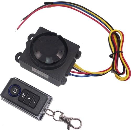 DC 12V Motorcycle Alarm Motorbike Anti-theft Security System Universal Moto Protection Alarm Scooter Remote Alarma One Way Alarm