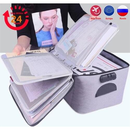 Oxford Briefcase Bag Mens Business Document IPAD Electronic Storage Document Pouch Organizer Case Offic Supplies Accessories