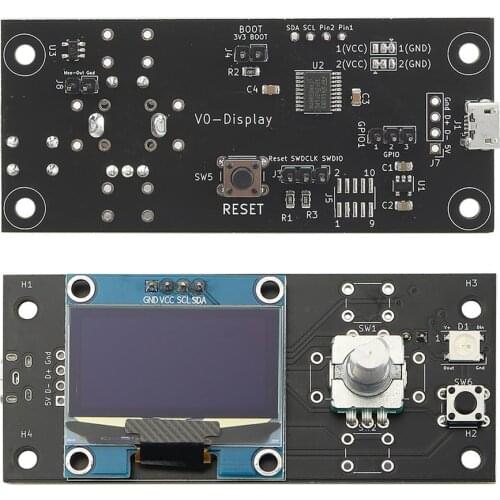 High Quality For Raspberry Pi3B Capacitive Touch Display Screen For Voron V0 1.3 inch OLED Display Screen 3D Printer Accessories