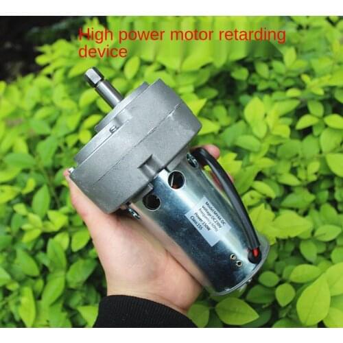 High power DC gear motor 150W AC220V rectifier high torque permanent magnet DC gear motor