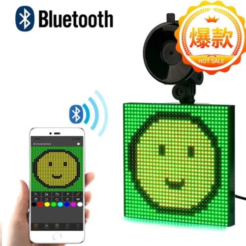 Funny gift DIY message led lights for car accessories led car light car display