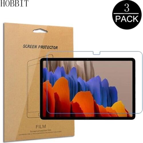 3Pcs For Samsung Galaxy Tab S7/S7 Plus A7 2020 Tablet Screen Protector 0.15mm Nano Scratch Proof Explosion-proof Film Not Glass