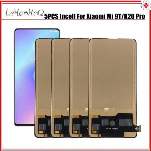 Wholesale 5 Piece/lot Incell Lcd For Xiaomi Mi 9T Mi9T Lcd Display Touch Screen Digitizer Assembly For Redmi K20 Pro LCD