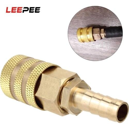 1/4" NPT Quick Connect Air Fittings Inflatable Joint Thickened Copper Solid Brass Hardware Coupler and Plug