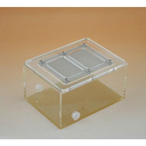 1PCS Acrylic mesh cover feeding box Ant nest insect box reptile box