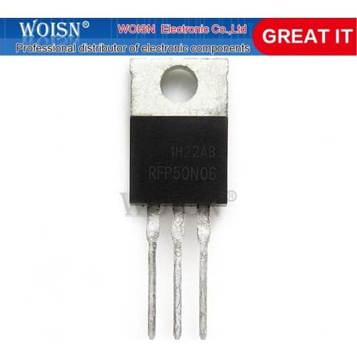 10PCS RFP50N06 P50N06 FET new original TO-220 In Stock