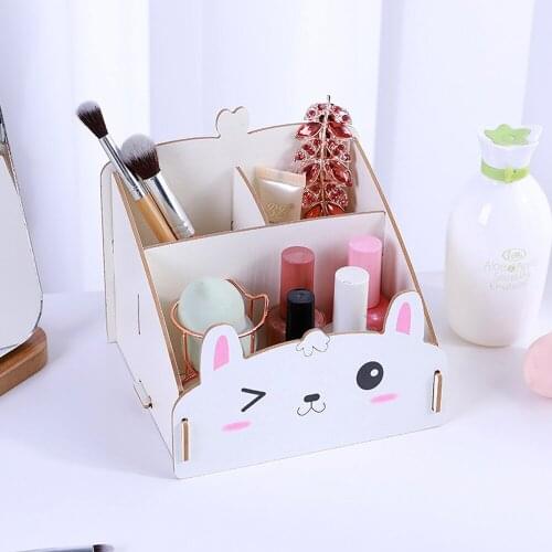 2020 Multi-Functional Pen Holder Students Organizer Storage Holder Desktop Wood Accessories Stationery Barrels Storage Box