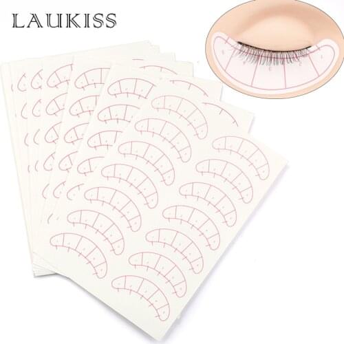 70Pairs Paper Patches Under Eye Pads For Eyelash Extension Practice Patch For Grafting Eyelash Eye Tips Sticker Wrap Makeup Tool