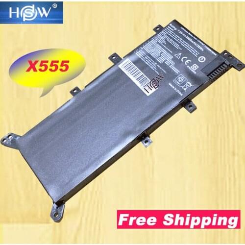 HSW C21N1347 Laptop Battery for ASUS X555 X555LA X555LD X555LN C21N1347 Battery 7.6V 38WH