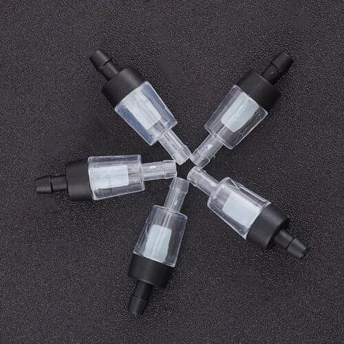 5Pcs Aquarium Air Pump Check Valve Fish Tank 5 pc One Way Non-Return Check Valve Aquarium Co2 System Air Pump