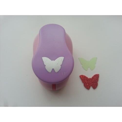 Free shipping 1.5 inch butterfly design of Scrapbooking punch foam paper craft punchers eva foam punchers paper punches