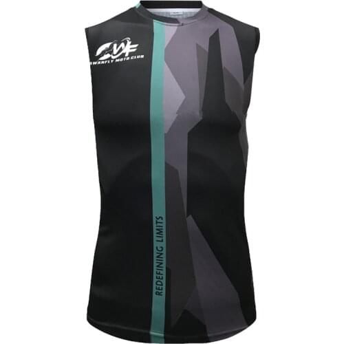 Sleeveless Enduro MTB Wear Quick Dry Motocross BMX Cycling Jersey Mountain Bike Clothing Sports T Shirt