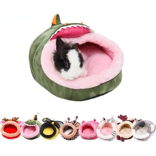 Pet House Guinea Pig Ferrets Hamsters Hedgehogs Rabbits Rats Super Warm Hamster Cage Accessories High Quality Small Animal Bed