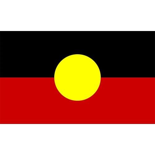Yehoy 90x150cm Australian Aboriginal Flag