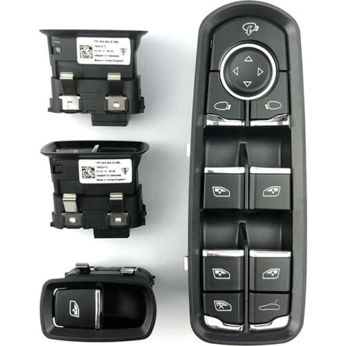 Intelligent Window Closer For Porsche Cayenne Macan Palamela Macan window regulator switch assembly left window button