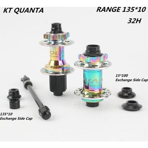 KT QUANTA RANGE Mountain Bike 135x10, 4 Bearings Thru Axle 20 * 110 15 * 100 12 * 142 XD 9 10 1112 Speed 32 Holes