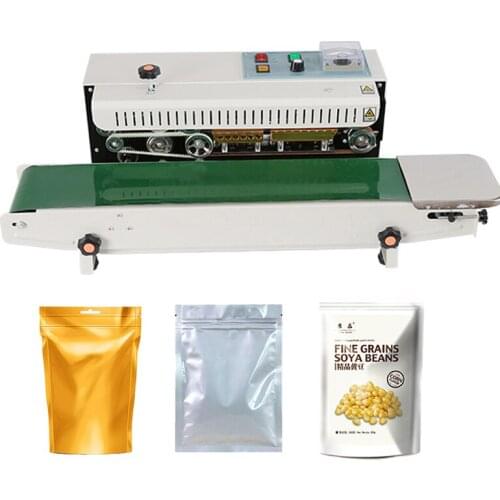 Multifunctional electric sealing machine aluminum foil paper shrink film food packaging continuous sealing machine