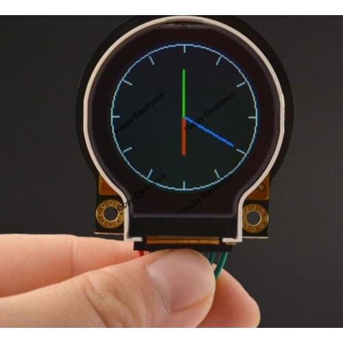 DFRobot low-power 2.2" TFT Circular multicolour LCD Display Screen Modules V1.0, 3.3~5.5V SPI Interface for arduino Raspberry Pi