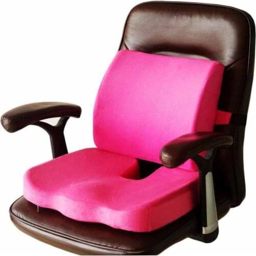 Memory Foam Seat Cushion for Car Auto Coccyx Orthopedic Massage Chair Back Cushion Pad Dining Chair Cushions