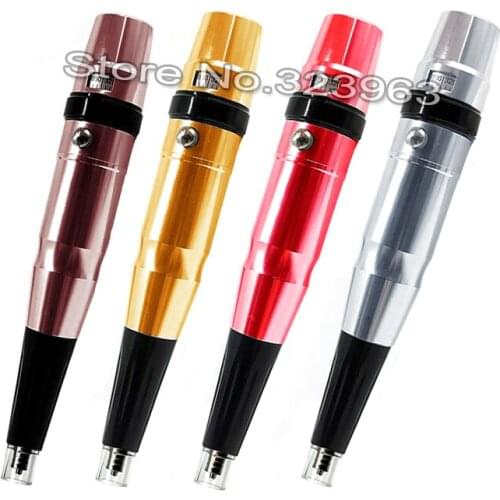 Tattoo Pen Machine for Eyebrow Lip Eyeliner Permenent Makeup Pen Tattoo Pen 4 Color Electric Tattoo Gun