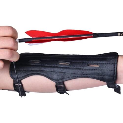 Bow and Arrow Equipment Archery Supplies Leather Arm Guards, Recurve, Traditional Beautiful Hunting Bow Archery Protective Gear