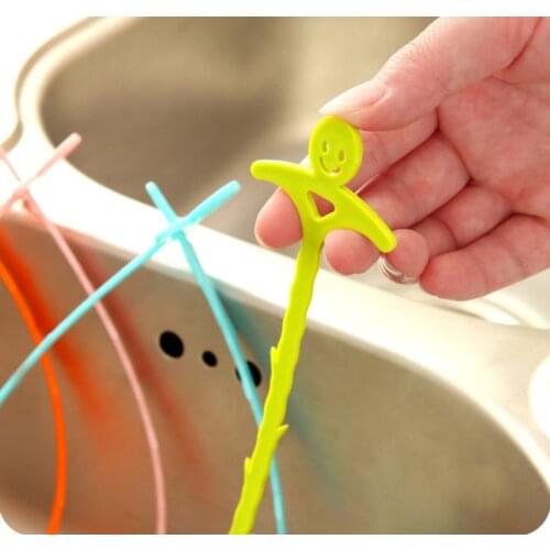 Creative Bathroom Sink Pipe Drain Cleaner Hair Sewer Filter Drain Cleaners Kitchen Filter Strainer Anti Removal Clog Tools