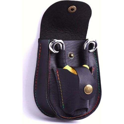 Outdoor Sports Steel Ball Package PU Slingshot Bag Back Through The Belt Durable Without Deformation For Hunting