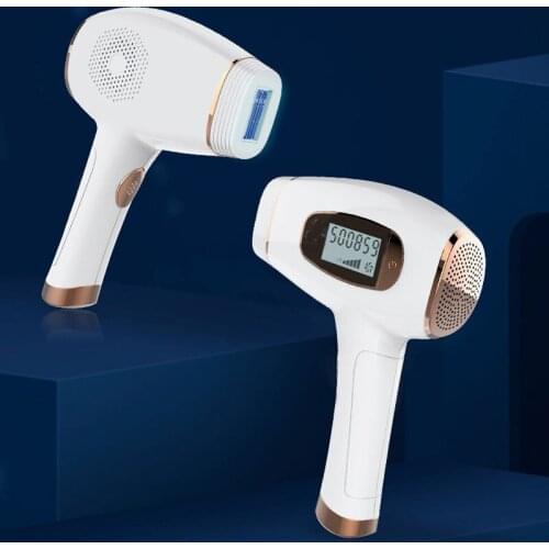 Epilator laser hair removal device pulsed light painless body hair removal LCD Digital Auto flash quartz tube Freezing Point