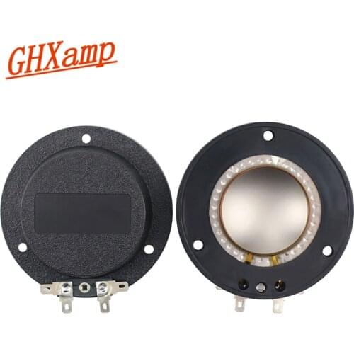 GHXAMP 44.5mm 45 core Treble Voice Coil Copper clad aluminum round wire Imported titanium film inlet 44.4 coil 8Ohm