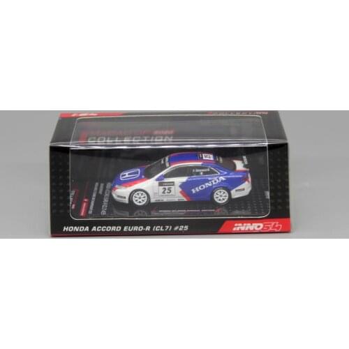 1:64 2006 HONDA ACCORD EURO-R CL7 25 Metal Diecast Alloy toy cars Model Vehicles For Children Boys gift hot