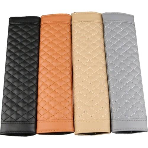 1 Pair Car Seat Belt Shoulders Pads Covers Cushion Warm Safety Shoulder Protection NJ88