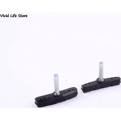 1pc Bicycle Brake Pads Bicycle Braking V-Brake Holder Shoes Rubber Blocks Durable Mountain Bike Accessories