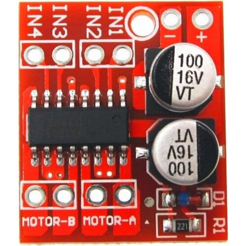 2 DC motor drive module reversing PWM speed dual H bridge stepper motor Mini victory L298N