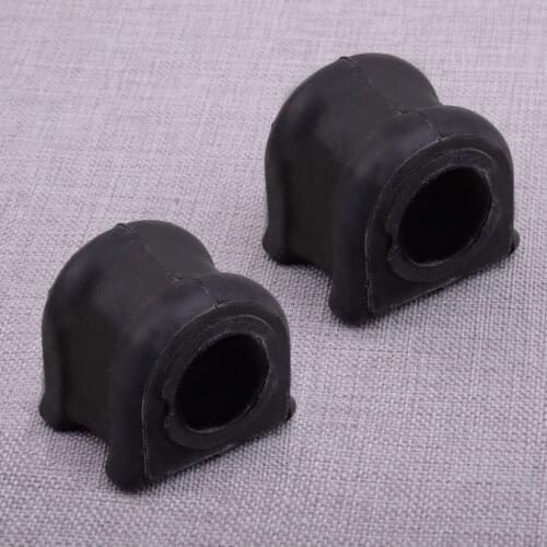2pcs Car Front Stabilizer Sway Bar Bushing Black Rubber Fit For Jeep Grand Cherokee WK2 2011 2012 2013 2014 2015 68184510AA