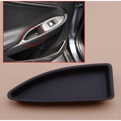 23451124 Car Rear Left Door Switch Bezel Cap Bolt Cover Black Fit for Chevrolet Malibu 2016-2018 Accessories