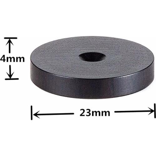 4Pcs 23X4mm Amplifier Speaker Isolation Feet Turntable CD Player Computer Stand Feet Pads