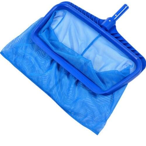 Large Swimming Pool Cleaning Tools Filter Spoon Net Leaf Litter Blue Plastic Salvage Fishing Landscape Home Cleaning Equipment